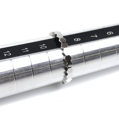Chaumet ショーメ K18WG ホワイトゴールド ビーマイラブ ハニカム リング・指輪 081930 9号 49 1.8g レディース【中古】【美品】