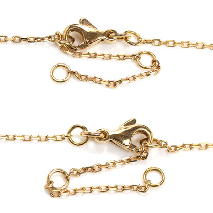 Chaumet ショーメ K18PG/WG プルミエ リアン ネックレス 81697 ダイヤモンド 6.3g 38-40-42cm レディース【中古】