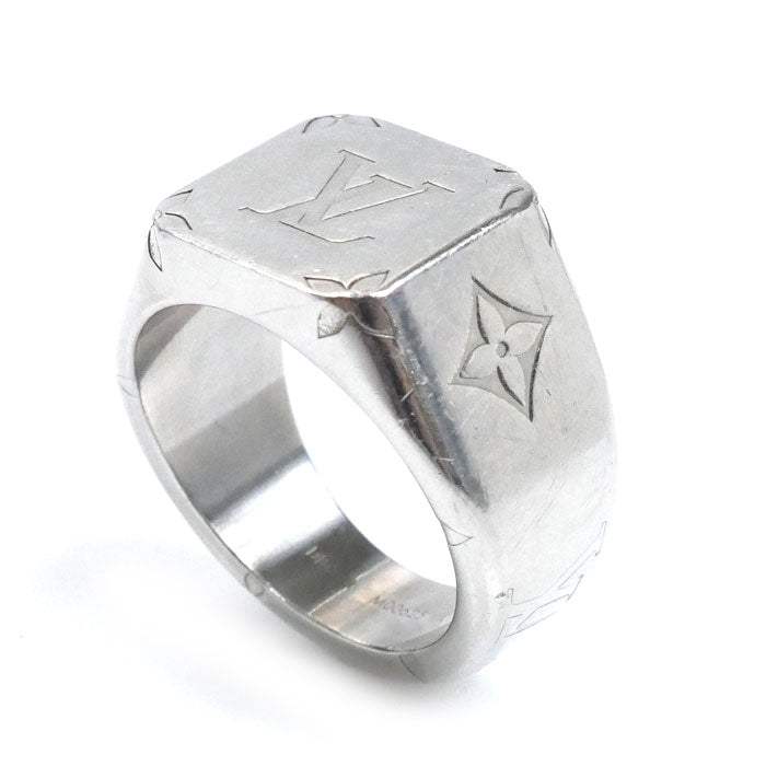 LOUIS VUITTON ルイ・ヴィトン メタル シグネットリング リング・指輪 M00625 DI0273 21号 メンズ【中古】