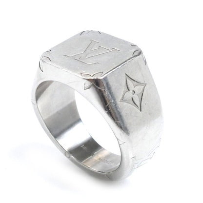 LOUIS VUITTON ルイ・ヴィトン メタル シグネットリング リング・指輪 M00625 DI0273 21号 メンズ【中古】
