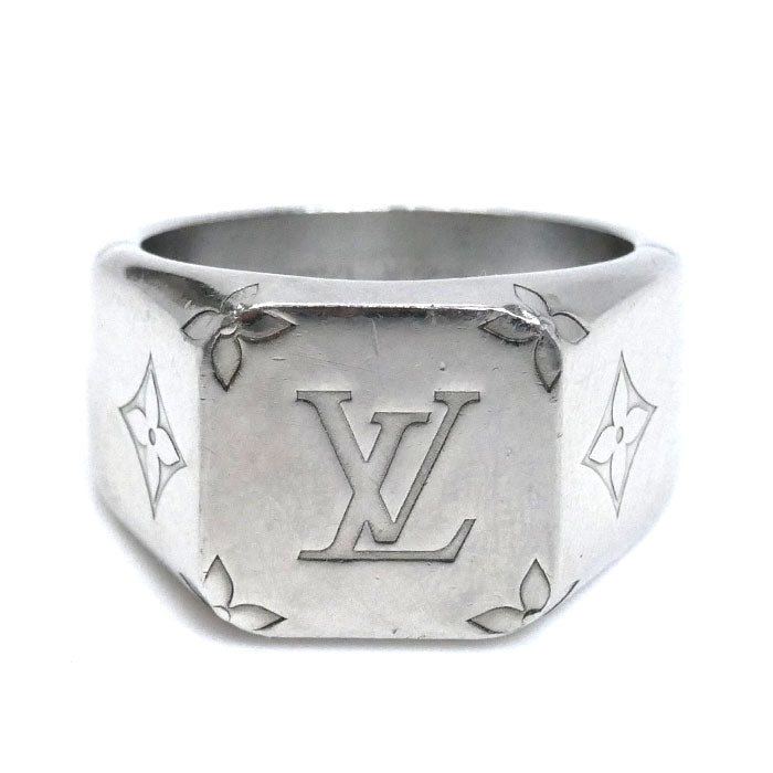 LOUIS VUITTON ルイ・ヴィトン メタル シグネットリング リング・指輪 M00625 DI0273 21号 メンズ【中古】