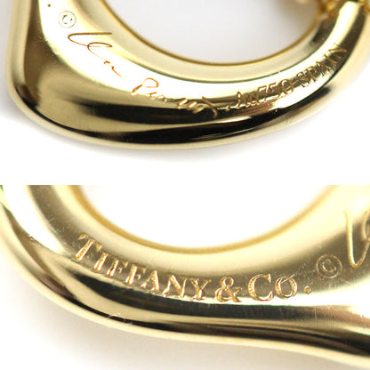 TIFFANY&Co. ティファニー K18YG イエローゴールド オープンハート ネックレス 3.1g 41cm レディース【中古】
