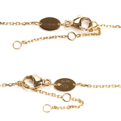 Chaumet ショーメ K18PG ピンクゴールド ジュ ドゥ リアン オニキス ネックレス 085107-000 オニキス ダイヤモンド 3.2g 38-40-41cm レディース【中古】【美品】