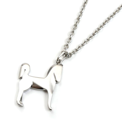 HERMES エルメス メタル パナッシュ ネックレス H077298FB00 48/58cm ユニセックス【中古】【美品】