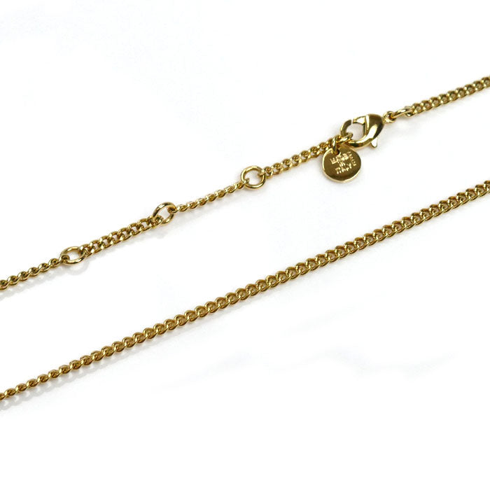 FENDI フェンディ GP ジルコン フォーエバーフェンディ ネックレス 8AK337A44GF089U 49-51-52-53cm レディース【中古】【美品】