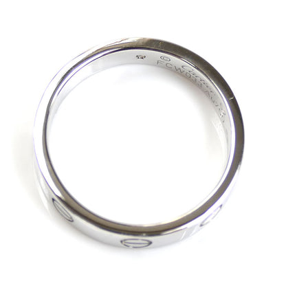 CARTIER カルティエ K18WG ホワイトゴールド ミニラブ 1P ダイヤ リング・指輪 B4050552 ダイヤモンド 12号 52 4.7g レディース【中古】【美品】