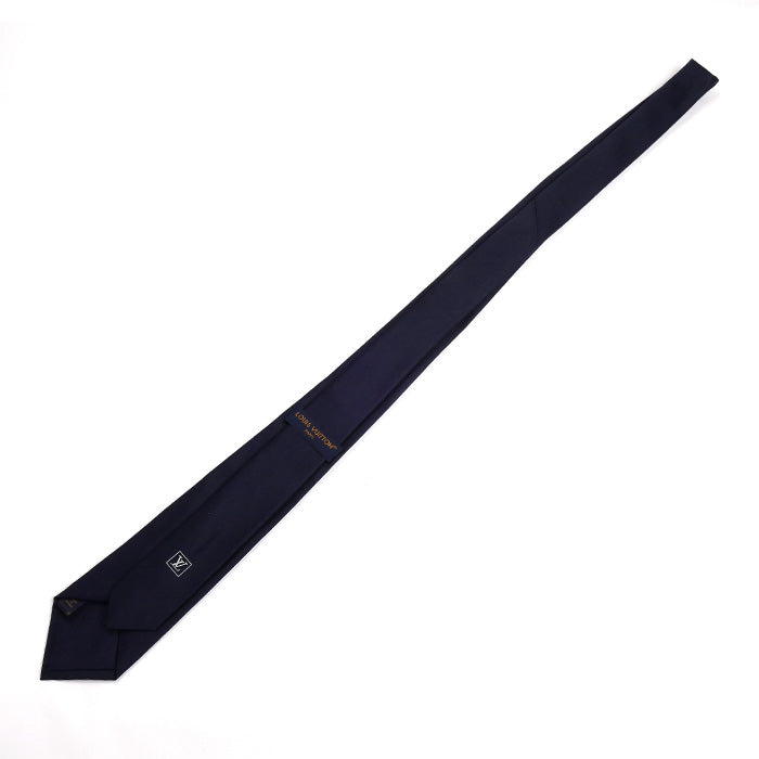 LOUIS VUITTON ルイ・ヴィトン ネクタイLVランチ ネクタイ ネイビー M93396 MR4264 メンズ【中古】