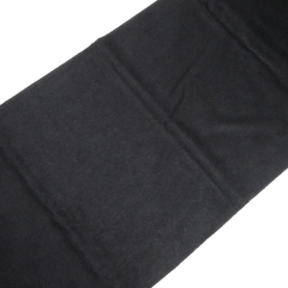 PRADA プラダ トライアングルロゴ マフラー ブラック 2FS065 2C0P F0002 ICチップ シルクxカシミヤ スカーフ レディース【中古】【美品】