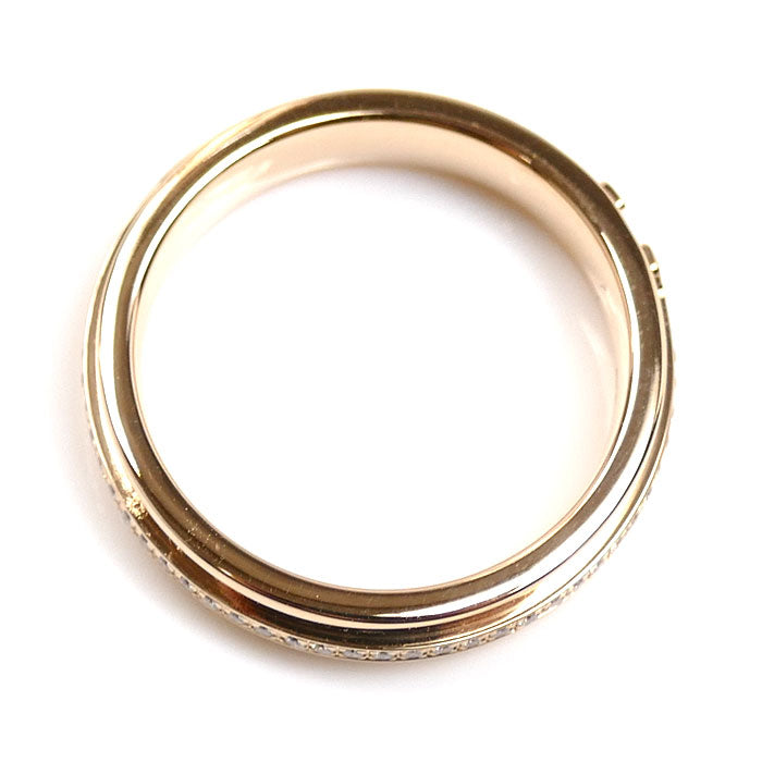 TIFFANY&Co. ティファニー K18PG ピンクゴールド T TWO ナロー ダイヤ リング・指輪 60151411 ダイヤモンド 10号 5.7g レディース【中古】【美品】