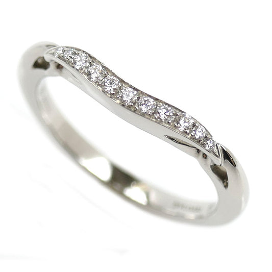 BVLGARI ブルガリ Pt950プラチナ インコントロダモーレ リング・指輪 AN858130 ダイヤモンド 11号 3.4g レディース【中古】【美品】