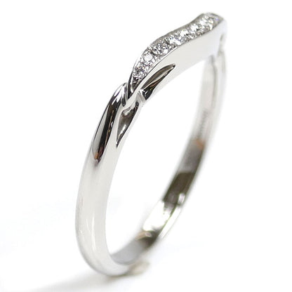 BVLGARI ブルガリ Pt950プラチナ インコントロダモーレ リング・指輪 AN858130 ダイヤモンド 11号 3.4g レディース【中古】【美品】