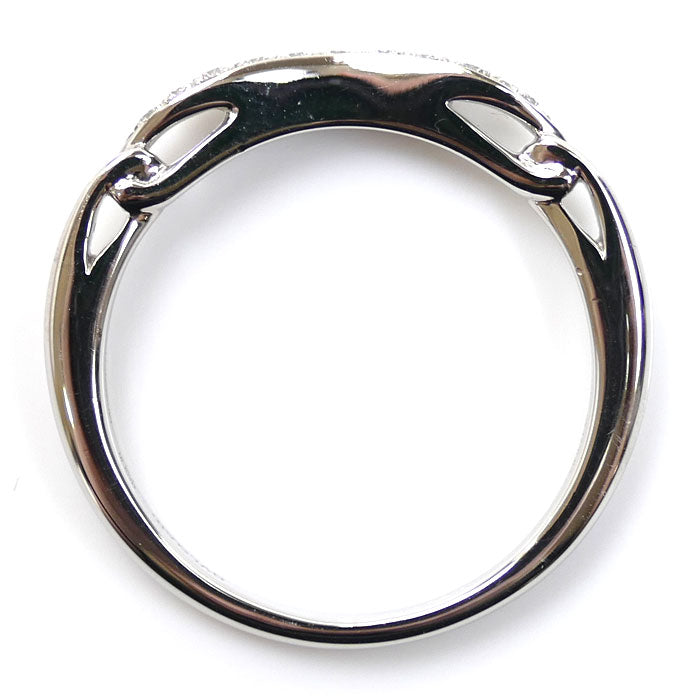 BVLGARI ブルガリ Pt950プラチナ インコントロダモーレ リング・指輪 AN858130 ダイヤモンド 11号 3.4g レディース【中古】【美品】