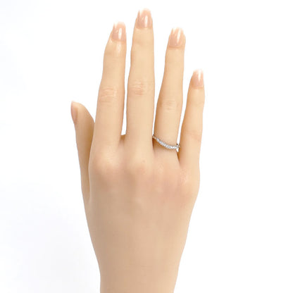 BVLGARI ブルガリ Pt950プラチナ インコントロダモーレ リング・指輪 AN858130 ダイヤモンド 11号 3.4g レディース【中古】【美品】