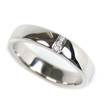 HARRY WINSTON ハリーウィンストン Pt950プラチナ スリーストーン ダイヤ リング・指輪 WBDPRD3S4BP-070 13.5号 8.9g レディース【中古】【美品】