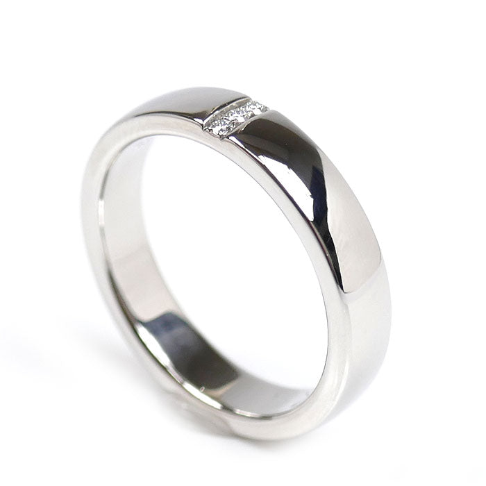 HARRY WINSTON ハリーウィンストン Pt950プラチナ スリーストーン ダイヤ リング・指輪 WBDPRD3S4BP-070 13.5号 8.9g レディース【中古】【美品】