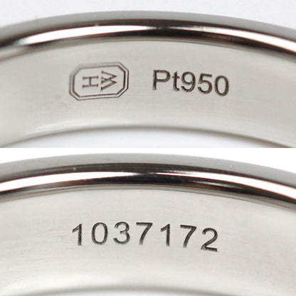 HARRY WINSTON ハリーウィンストン Pt950プラチナ スリーストーン ダイヤ リング・指輪 WBDPRD3S4BP-070 13.5号 8.9g レディース【中古】【美品】