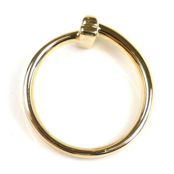 TIFFANY&Co. ティファニー K18YG イエローゴールド Tワン ナロー ダイヤ リング・指輪 67795113 11号 4.1g レディース【中古】【美品】