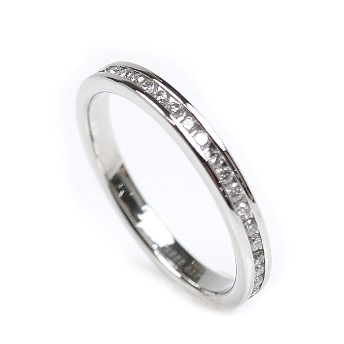 Ponte Vecchio ポンテヴェキオ Pt950プラチナ フルエタニティ リング・指輪 ダイヤモンド0.37ct 13号 3.5g レディース【中古】【美品】