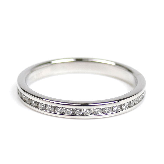 Ponte Vecchio ポンテヴェキオ Pt950プラチナ フルエタニティ リング・指輪 ダイヤモンド0.37ct 13号 3.5g レディース【中古】【美品】