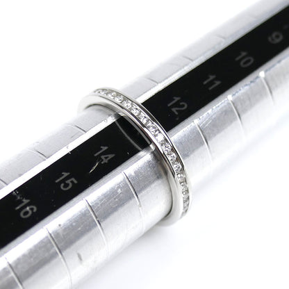 Ponte Vecchio ポンテヴェキオ Pt950プラチナ フルエタニティ リング・指輪 ダイヤモンド0.37ct 13号 3.5g レディース【中古】【美品】