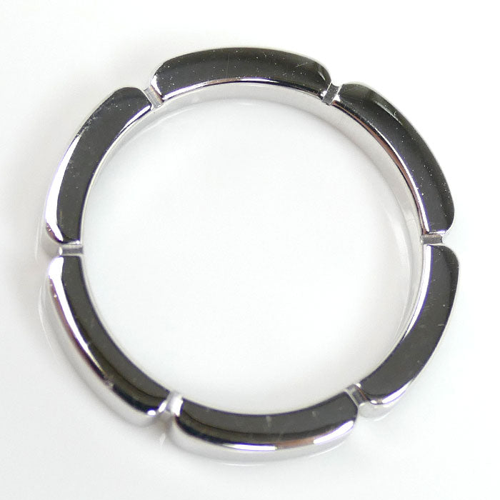 CARTIER カルティエ K18WG ホワイトゴールド マイヨンパンテール 4P ダイヤ リング・指輪 B4080447 7号 47 3.6g レディース【中古】【美品】