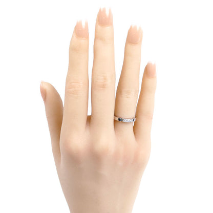 CARTIER カルティエ K18WG ホワイトゴールド マイヨンパンテール 4P ダイヤ リング・指輪 B4080447 7号 47 3.6g レディース【中古】【美品】