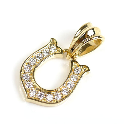 ゆきざき K18YG イエローゴールド レガリア ダイヤ ペンダントトップ YMR26.12.6.5 ダイヤモンド0.31ct 3.5g ユニセックス【中古】【美品】