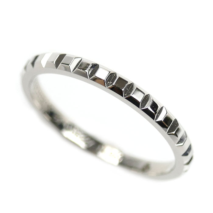 Boucheron ブシュロン Pt950プラチナ クルドパリ スモール リング・指輪 JAL01160 14号 54 3.1g レディース【中古】【美品】