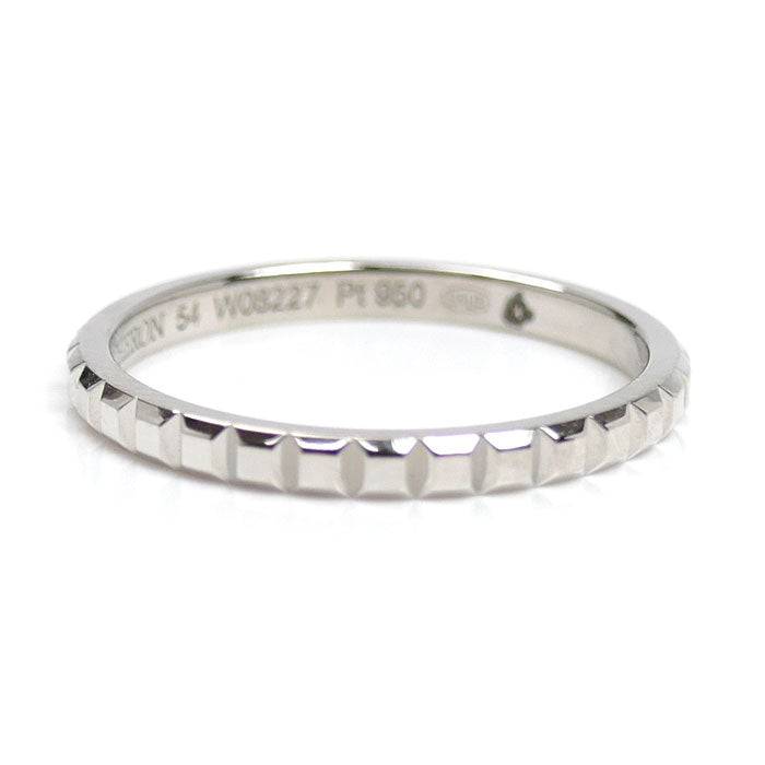 Boucheron ブシュロン Pt950プラチナ クルドパリ スモール リング・指輪 JAL01160 14号 54 3.1g レディース【中古】【美品】
