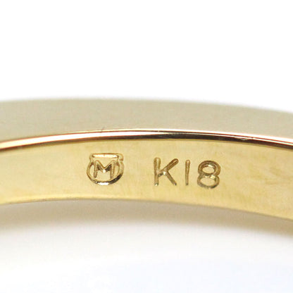 MIKIMOTO ミキモト K18YG イエローゴールド パール リング・指輪 PR-1426K アコヤパール約3.5mm 13号 3.4g レディース【中古】【美品】