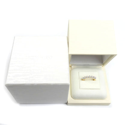 MIKIMOTO ミキモト K18YG イエローゴールド パール リング・指輪 PR-1426K アコヤパール約3.5mm 13号 3.4g レディース【中古】【美品】