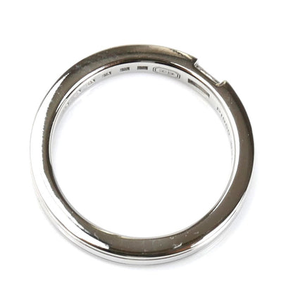 HARRY WINSTON ハリーウィンストン Pt950プラチナ トラフィック アクセント バンド ダイヤ リング・指輪 WBDPACRFTRF 8.5号 5.7g レディース【中古】【美品】