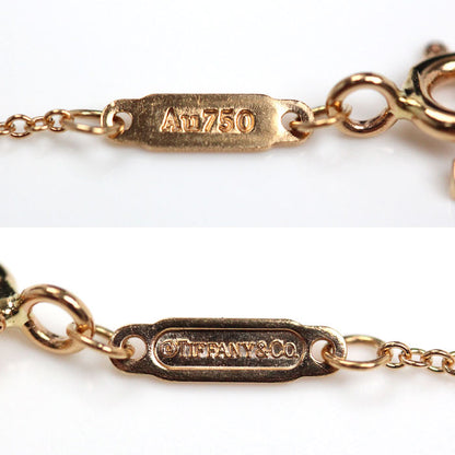 TIFFANY&Co. ティファニー K18PG ピンクゴールド Tスマイル スモール ネックレス 60011678 2.8g 41/46cm レディース【中古】【美品】