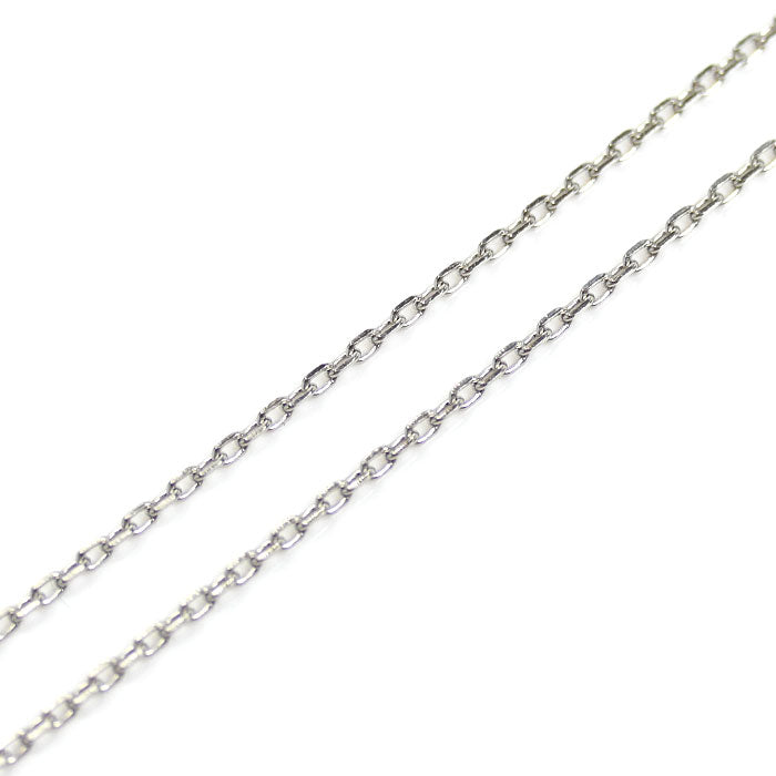 4℃ ヨンドシー Pt850プラチナ 一粒ダイヤ ネックレス 11823125008 ダイヤモンド0.331ct 2.6g ～45cm レディース【中古】