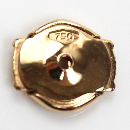 Chaumet ショーメ K18PG ピンクゴールド ジュ ドゥ リアン マラカイト ダイヤ シングル ピアス 083975 1.2g レディース【中古】