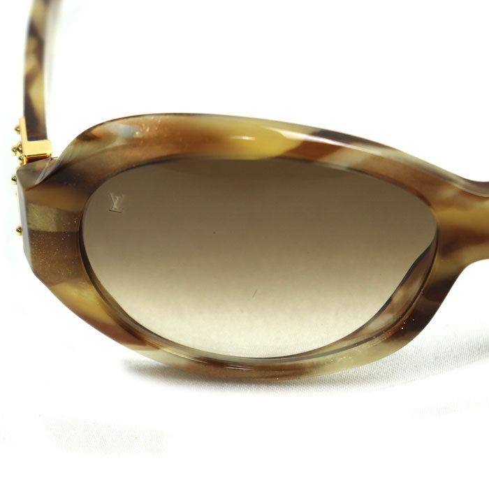 LOUIS VUITTON ルイ・ヴィトン スプソン ロン サングラス ブラウン Z0148E C0028 レディース 57□14【中古】