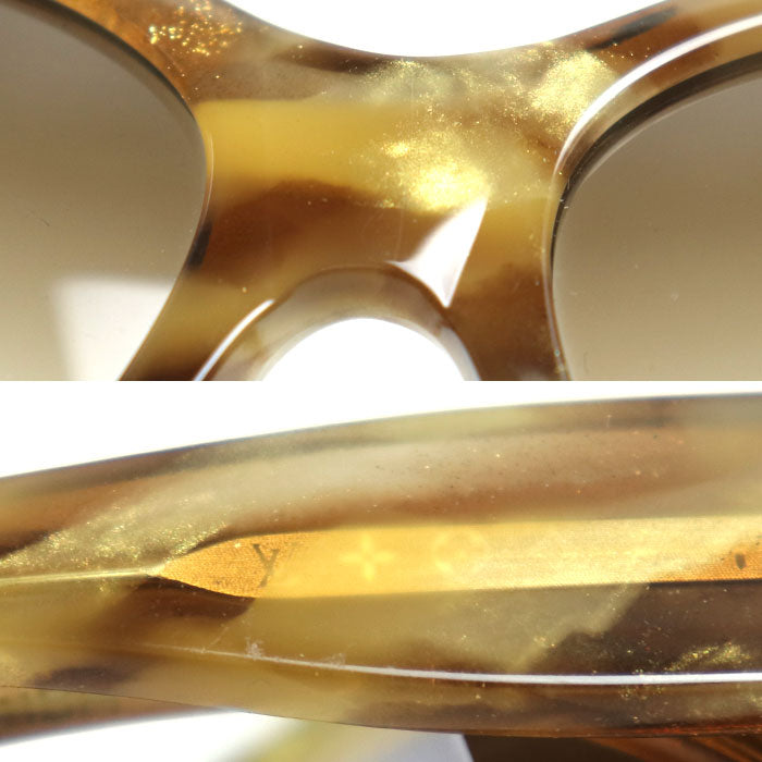 LOUIS VUITTON ルイ・ヴィトン スプソン ロン サングラス ブラウン Z0148E C0028 レディース 57□14【中古】