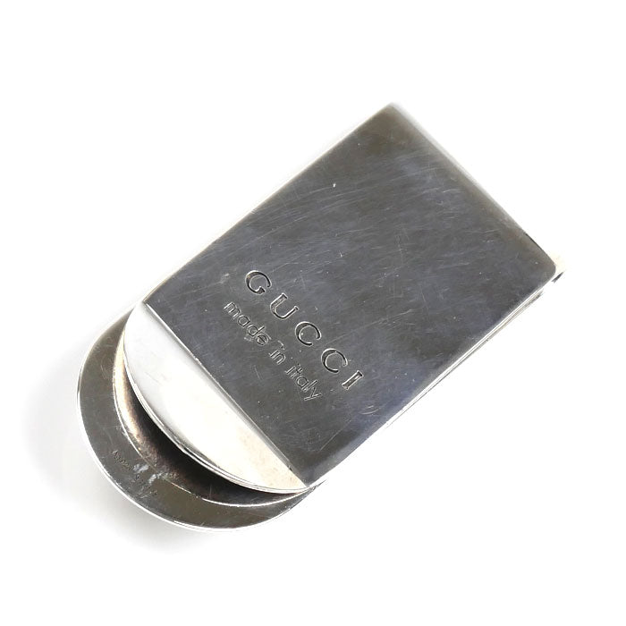 GUCCI グッチ シルバー925 タイガーヘッド マネークリップ 456905 J8400 0701 30.3g メンズ【中古】
