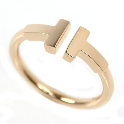 TIFFANY&Co. ティファニー K18PG ピンクゴールド Tワイヤー リング・指輪 60147390 8号 3.0g レディース【中古】