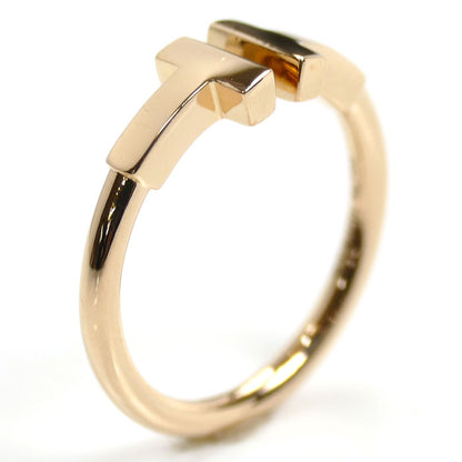 TIFFANY&Co. ティファニー K18PG ピンクゴールド Tワイヤー リング・指輪 60147390 8号 3.0g レディース【中古】