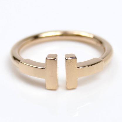 TIFFANY&Co. ティファニー K18PG ピンクゴールド Tワイヤー リング・指輪 60147390 8号 3.0g レディース【中古】