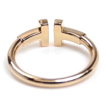 TIFFANY&Co. ティファニー K18PG ピンクゴールド Tワイヤー リング・指輪 60147390 8号 3.0g レディース【中古】