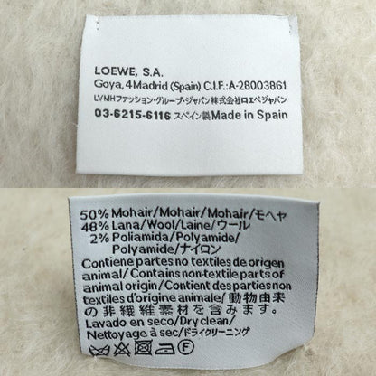 LOEWE ロエベ アナグラム マフラー ベージュ レディース【中古】