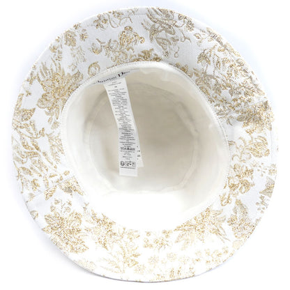 Christian Dior クリスチャンディオール D-Bobby Millefiori ハット ホワイト ゴールド CPB6061ATMF_CO90 58 レディース【中古】