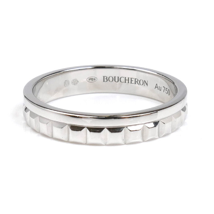 Boucheron ブシュロン K18WG ホワイトゴールド キャトル ラディアント リング・指輪 JAL00250 16.5号 57 4.7g レディース【中古】【美品】