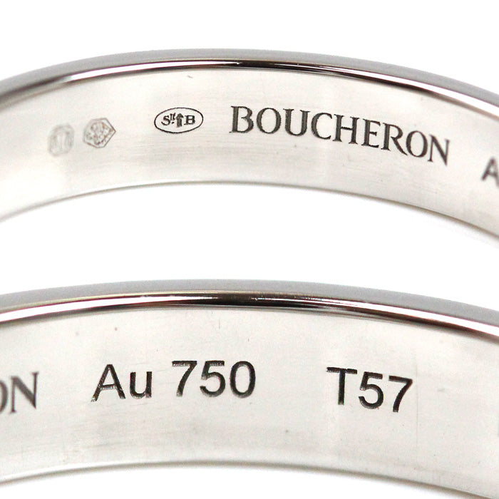 Boucheron ブシュロン K18WG ホワイトゴールド キャトル ラディアント リング・指輪 JAL00250 16.5号 57 4.7g レディース【中古】【美品】