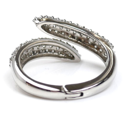 Pt900プラチナ ダイヤ リング・指輪 ダイヤモンド0.96ct 12号 6.4g レディース【中古】