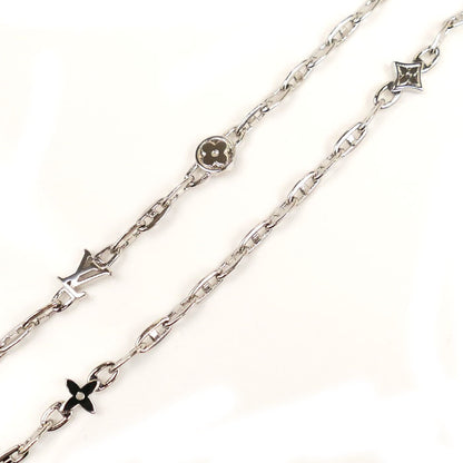 LOUIS VUITTON ルイ・ヴィトン メタル LV スピード ネックレス M02225 OB2284 58cm レディース【中古】【美品】