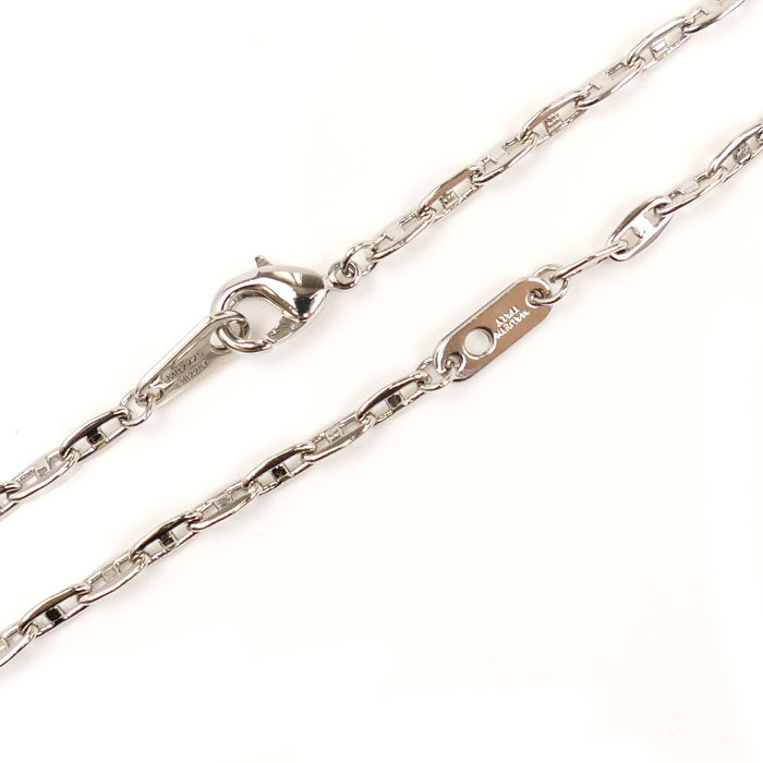 LOUIS VUITTON ルイ・ヴィトン メタル LV スピード ネックレス M02225 OB2284 58cm レディース【中古】【美品】