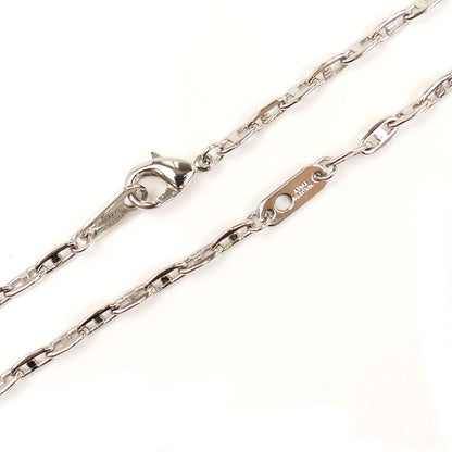 LOUIS VUITTON ルイ・ヴィトン メタル LV スピード ネックレス M02225 OB2284 58cm レディース【中古】【美品】